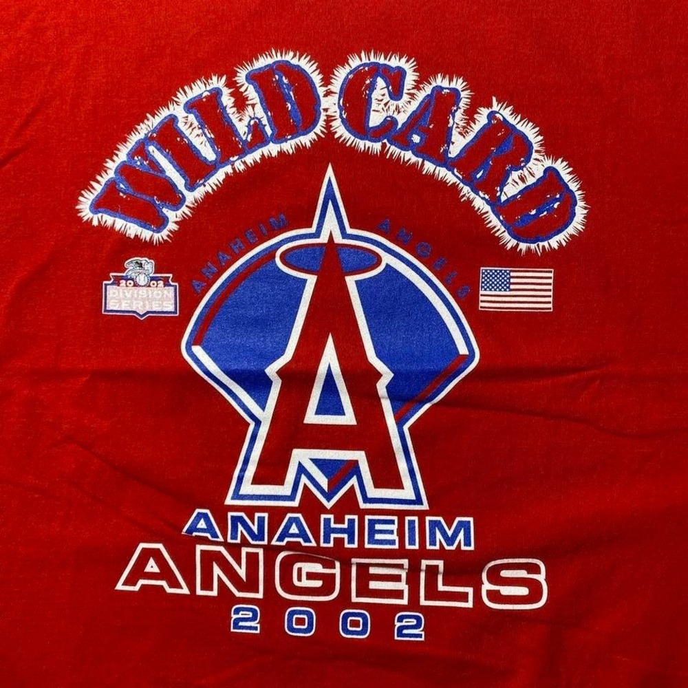Vintage 2000s LA Anaheim Angels baseball‎ shirt